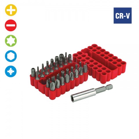 WORKPRO Μύτες Κατσαβιδιών ΣΕΤ 33 ΤΕΜ