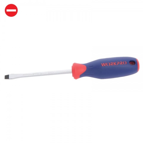 WORKPRO Κατσαβίδι Ίσιο 6 x 38cm