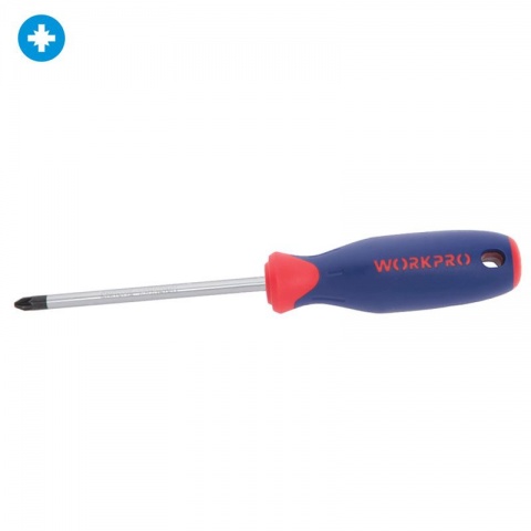 WORKPRO Κατσαβίδι POZIDRIV ΡΖ 2 x 100mm
