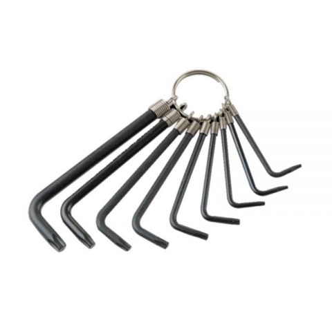WORKPRO Κλειδιά Torx με Κρίκο T7 - T40 ΣΕΤ 10 ΤΕΜ