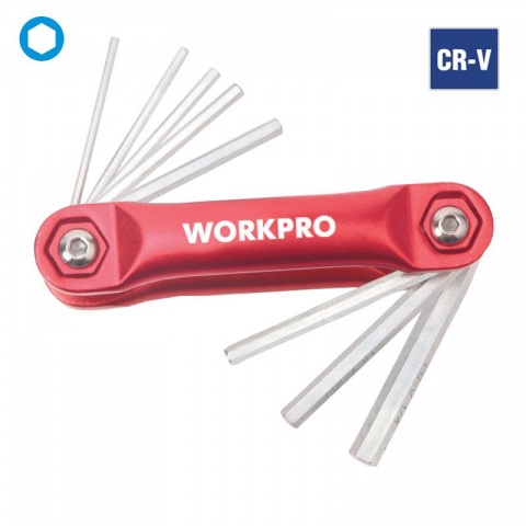 WORKPRO Κλειδιά Allen 8 ΤΕΜ Σουγιάς