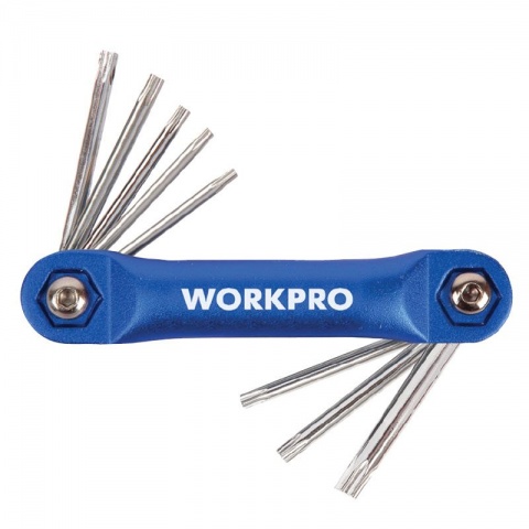 WORKPRO Κλειδιά Torx 8 ΤΕΜ Σουγιάς
