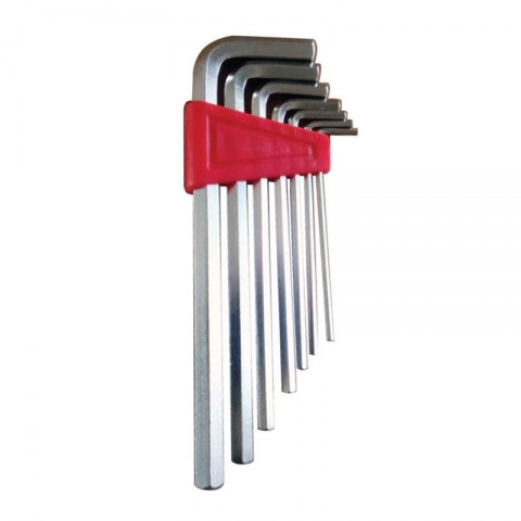 WORKPRO Κλειδιά Allen Μακριά 2.5 - 10mm ΣΕΤ 7 ΤΕΜ
