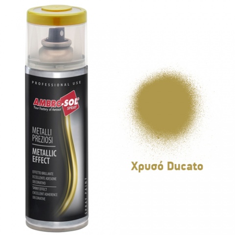 AMBROSOL Σπρέι MIRROR EFFECT 400ml - Χρυσό Ducato