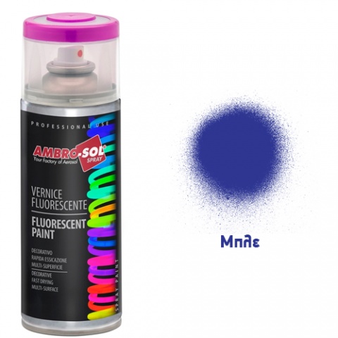 AMBROSOL Σπρέι Ειδικού Τύπου Fluo 400ml - Μπλε