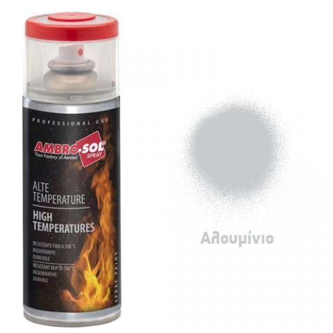 AMBROSOL Σπρέι Υψηλής Θερμοκρασίας 400ml - Αλουμίνιο