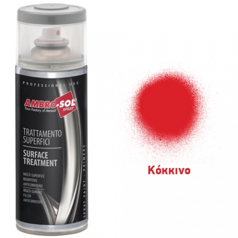 AMBROSOL Σπρέι Αστάρι 400ml - Κόκκινο