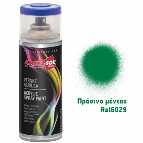 AMBROSOL Acrylic Spray Paint 400ml - Mint Green Ral6029