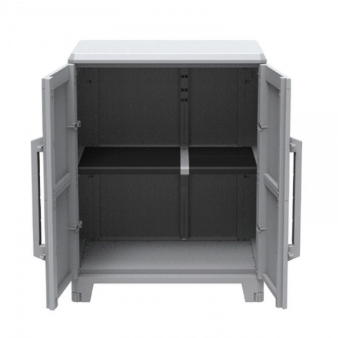 Terry Ντουλάπα Πλαστική Transforming 2 - 2Φυλλη 78 x 43.6 x 101.6cm (Γκρι)