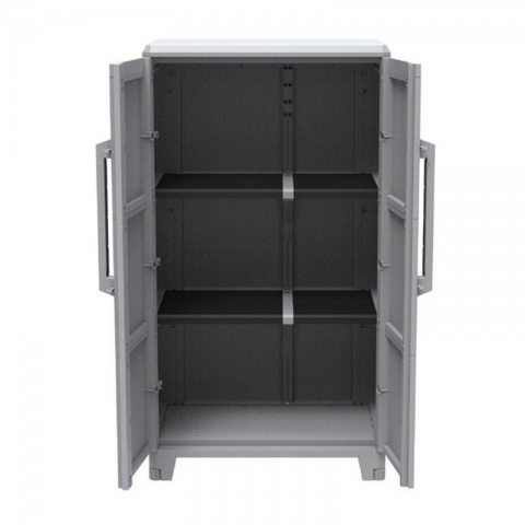 Terry Ντουλάπα Πλαστική Transforming 3 - 2Φυλλη 78 x 43.6 x 143cm (Γκρι)