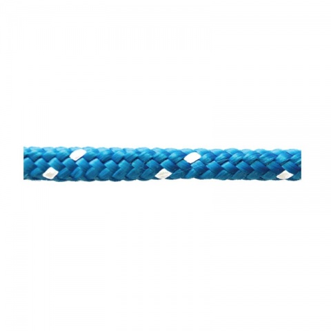 Vormann Σχοινί Πολυπροπυλενίου Ø 8mm - 1m (Μπλε - Άσπρο)
