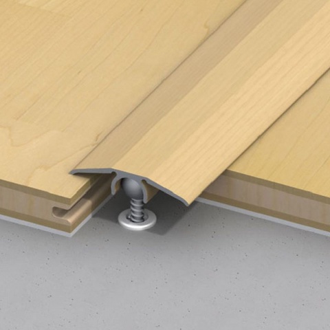 Alfer Προφίλ Κάλυψης Clipstech από Αλουμίνιο Βαμμένο σε Απομίμηση Ξύλου 33 mm - 2m Δρύς