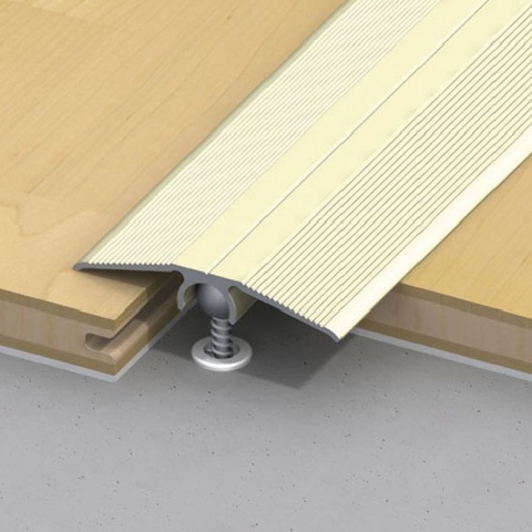 Alfer Προφίλ Κάλυψης Clipstech από Ανοδιωμένο Αλουμίνιο 46 mm - 1m Ασημί