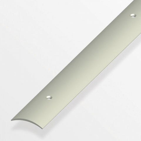 Alfer Arch Profile for Jointing Floors, made of Plastic (PVC) Screw 30 x 5mm - 1m Gray/Beige