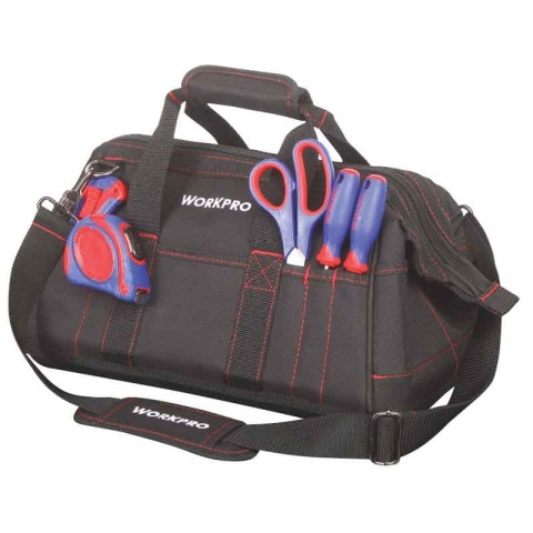 WORKPRO Τσάντα Εργαλείων 16" με Χειρολαβές