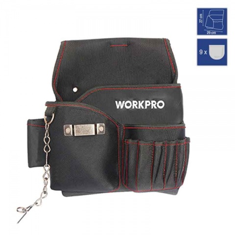 WORKPRO Ζώνη Εργαλείων 27 x 29cm