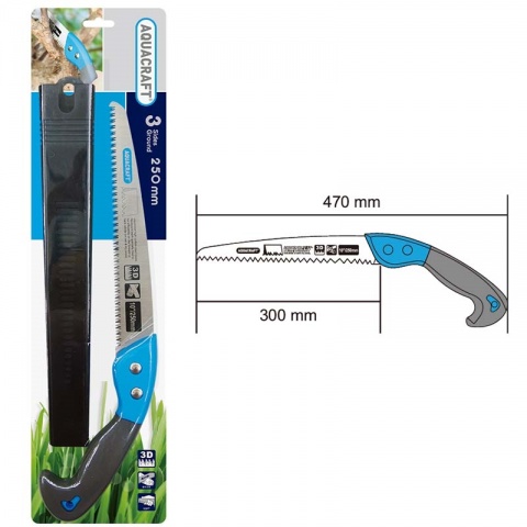 AQUACRAFT Πριόνι Κήπου SOFT GRIP 300mm