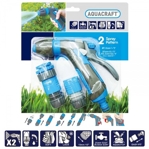 AQUACRAFT Σετ με Ρυθμιζόμενο Πιστόλι Ψεκασμού COMFORT