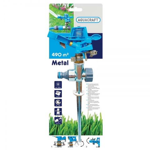 AQUACRAFT Ψεκαστήρας Μεταλλικός Παλμικός Βαρέως Τύπου