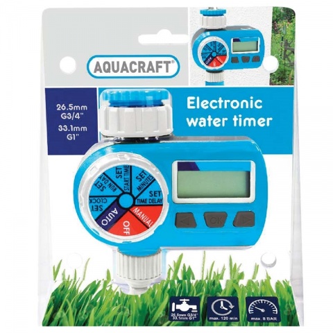 AQUACRAFT Ηλεκτρονικός Προγραμματιστής Ποτίσματος