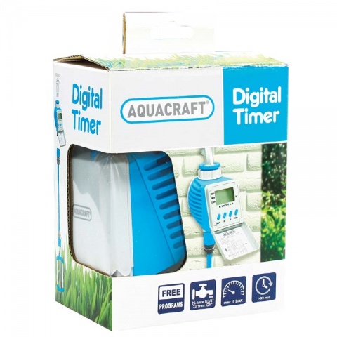 AQUACRAFT Ψηφιακός Ηλεκτρονικός Προγραμματιστής Ποτίσματος
