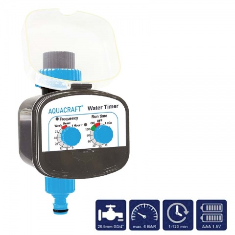 AQUACRAFT Ηλεκτρονικός Προγραμματιστής Ποτίσματος Easy Dials