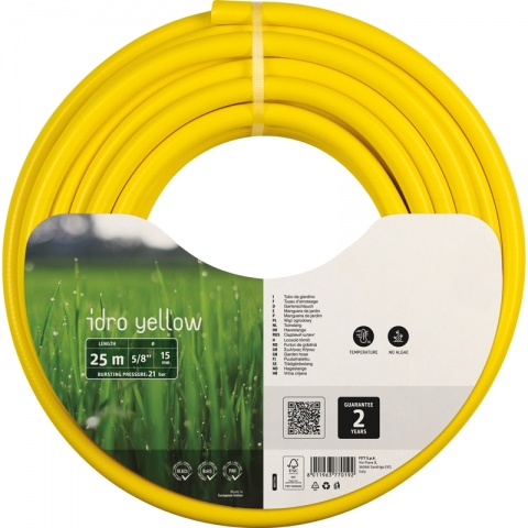 Fitt Garden Hose IDRO YELLOW Ø 1/2 "- 12.5mm - 20m