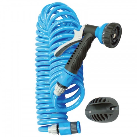 AQUACRAFT Spiral Garden Hose Set 20m
