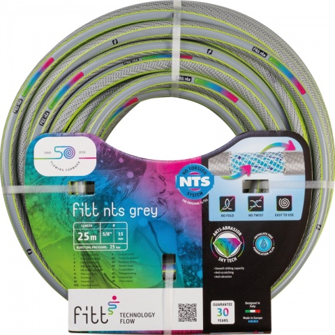 Fitt Λάστιχο κήπου NTS GREY Ø 1/2" - 12.5mm
