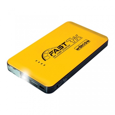 DECA Επαναφορτιζόμενος Εκκινητής & Power Bank 12V (Fast7K)