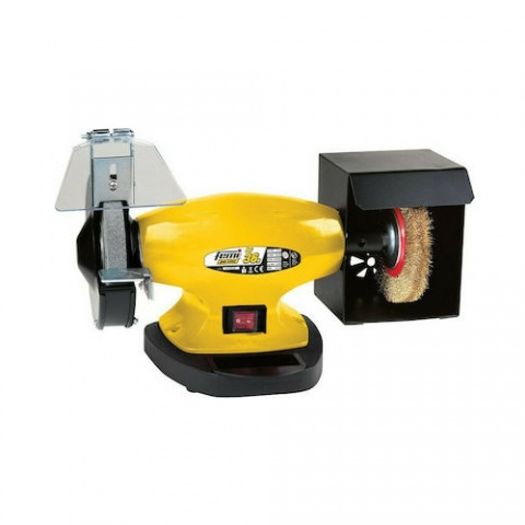 FEMI Δίδυμος Τροχός με Πέτρα και βούρτσα 450 Watt (BG36N)