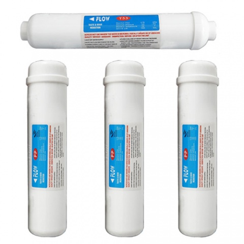 ENERGYWATER ΣΕΤ Ανταλλακτικών Φίλτρων (4 Τεμ) για Compact Σύστημα Κάτω Πάγκου Proteas
