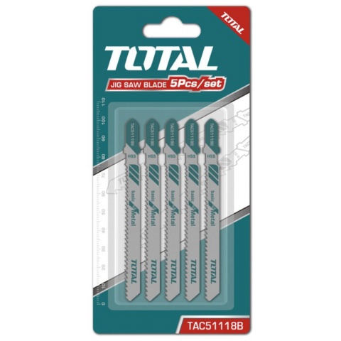 TOTAL Μαχαίρια Σέγας Μετάλλου 100mm (TAC51118B)