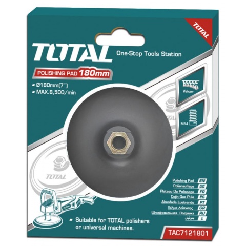 TOTAL Polishing Pad Velcro with Flange (TAC7121801)