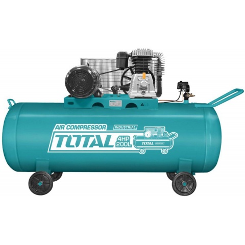 TOTAL Αεροσυμπιεστής Ιμάντα 200 lt (TC1402002)