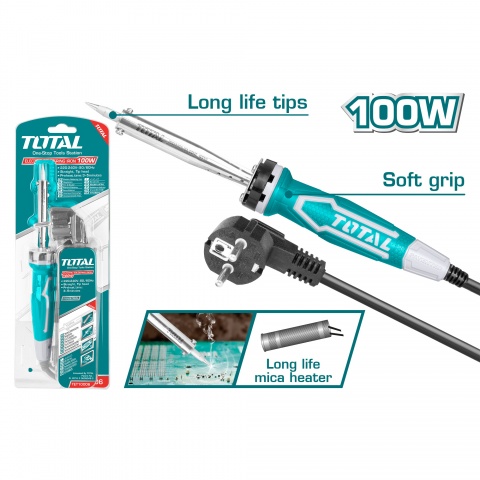 TOTAL Electric Soldering Iron 100W (TET10006)