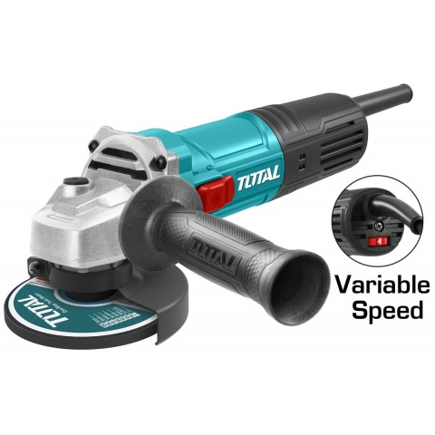 TOTAL Angle Grinder 900W - 125mm with Adjustable Speed (TG109125565)
