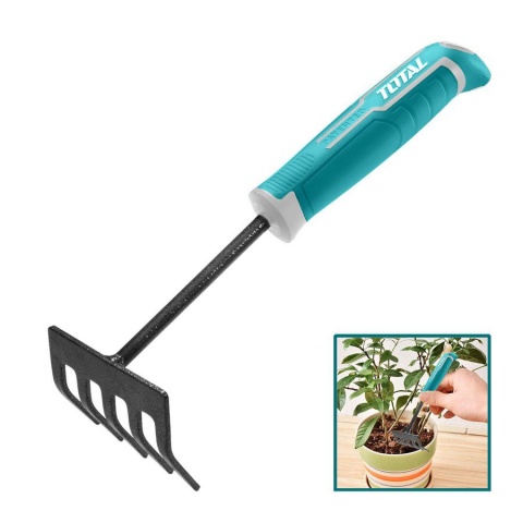 TOTAL Mini Garden Rake 270mm (THFTR1008)