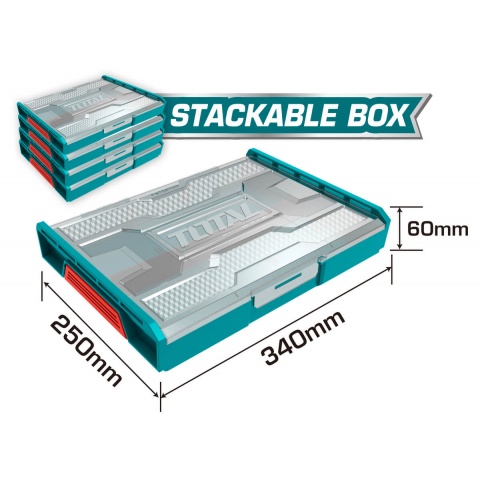 TOTAL Stackable Plastic Box (THKTV02)