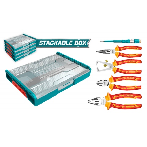 TOTAL 5PCS Insulated Hand Tools SET 1000V (THKTV02P051)