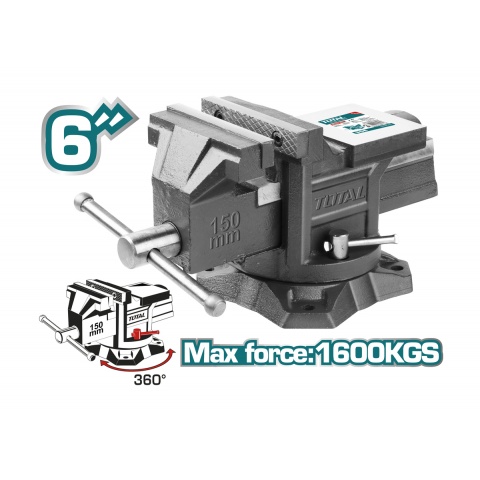 TOTAL Bench Vice 6" - 150mm (THT6166)