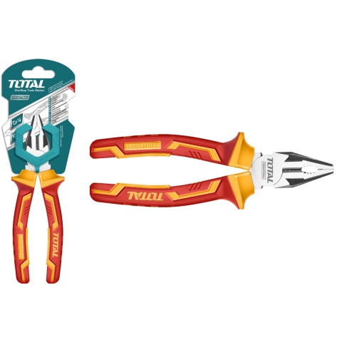 TOTAL Πένσα με Μόνωση 1000V 180mm (THTIP2171)