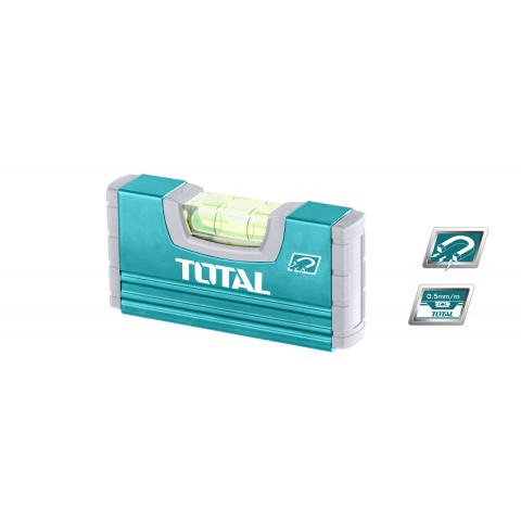 TOTAL Αλφάδι Mini Μαγνητικό 10cm (TMT20105M)