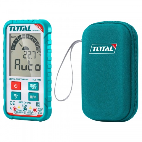 TOTAL Πολύμετρο Ψηφιακό (TMT460013)