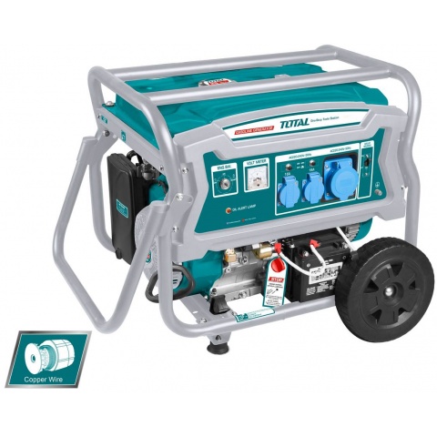 TOTAL Gasoline Generator 5.000W (TP165006)