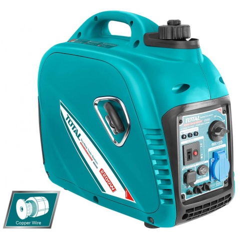 TOTAL Inverter Gasoline Generator 2.200W (TP530001)
