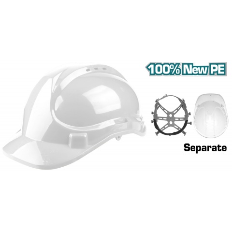 TOTAL Safety Helmet White (TSP2609)
