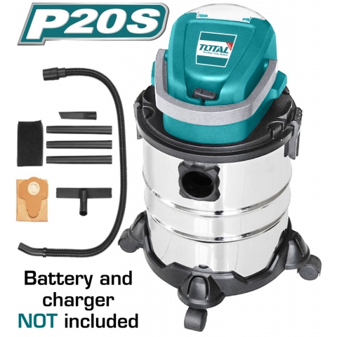 TOTAL Li - Ion Vacuum Cleaner 20V (TVLI2005)