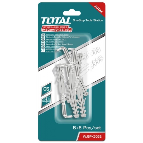 TOTAL Screw Plug SET with L Screw 5mm (WJSPK5032)