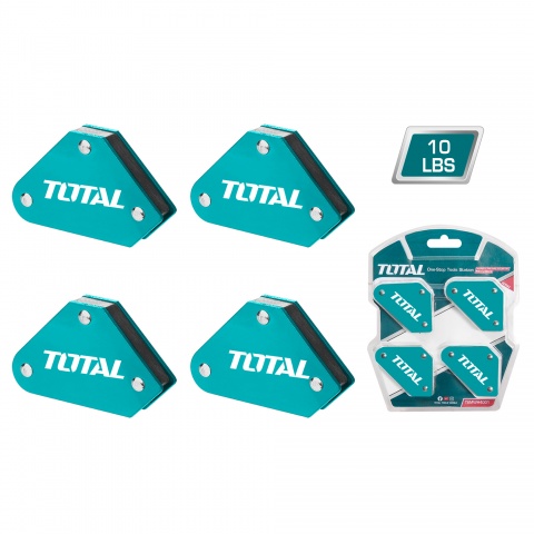 TOTAL Magnetic Welding Holder SET 4PCS (TAMWH4001)